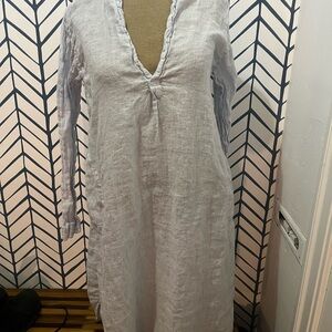 CP Shades Blue and White Striped Shirt